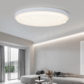 Smart LED Ceiling Light with Starlight Cover - 300mm x 57mm - White and Remote Controlled - Adjustable Color Temperature (CCT)